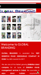 Mobile Screenshot of globalbrandings.com